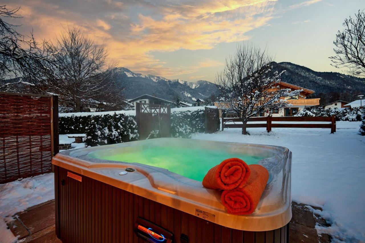 Chiemgauferienwohnungen - Wanderlust Und Alpenrose Унтервёссен Экстерьер фото